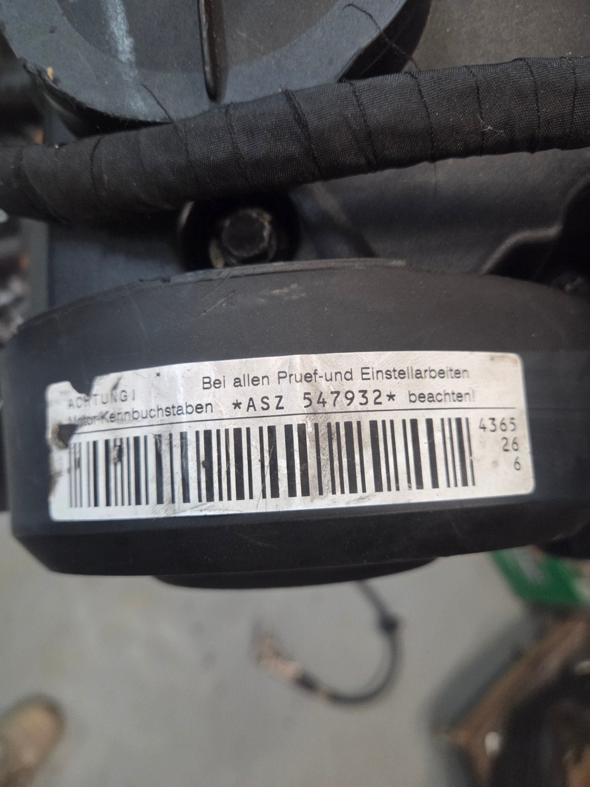 ASZ 1.9 TDI motorblok – Caddy-ready | GTB2056VK Hybride Turb, Auto-onderdelen, Ophalen of Verzenden, Gebruikt, Volkswagen