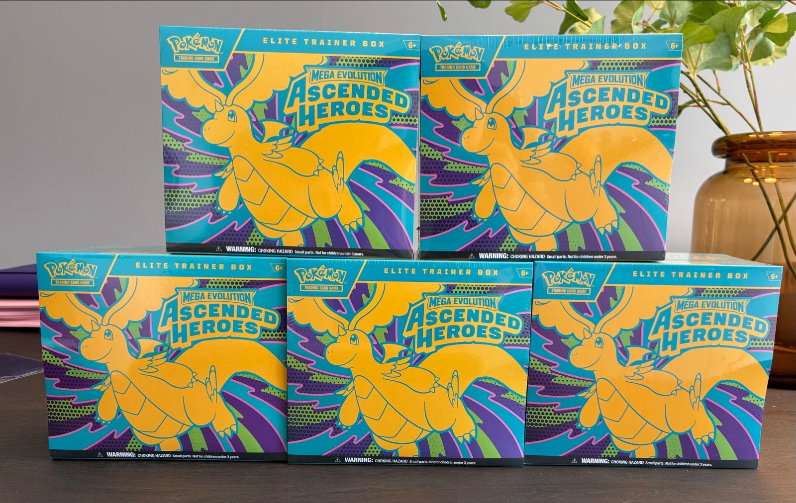 Pokémon Elite Trainer Box ETB Mega Evolution Ascended Heroes, Ophalen of Verzenden, Nieuw, Boosterbox