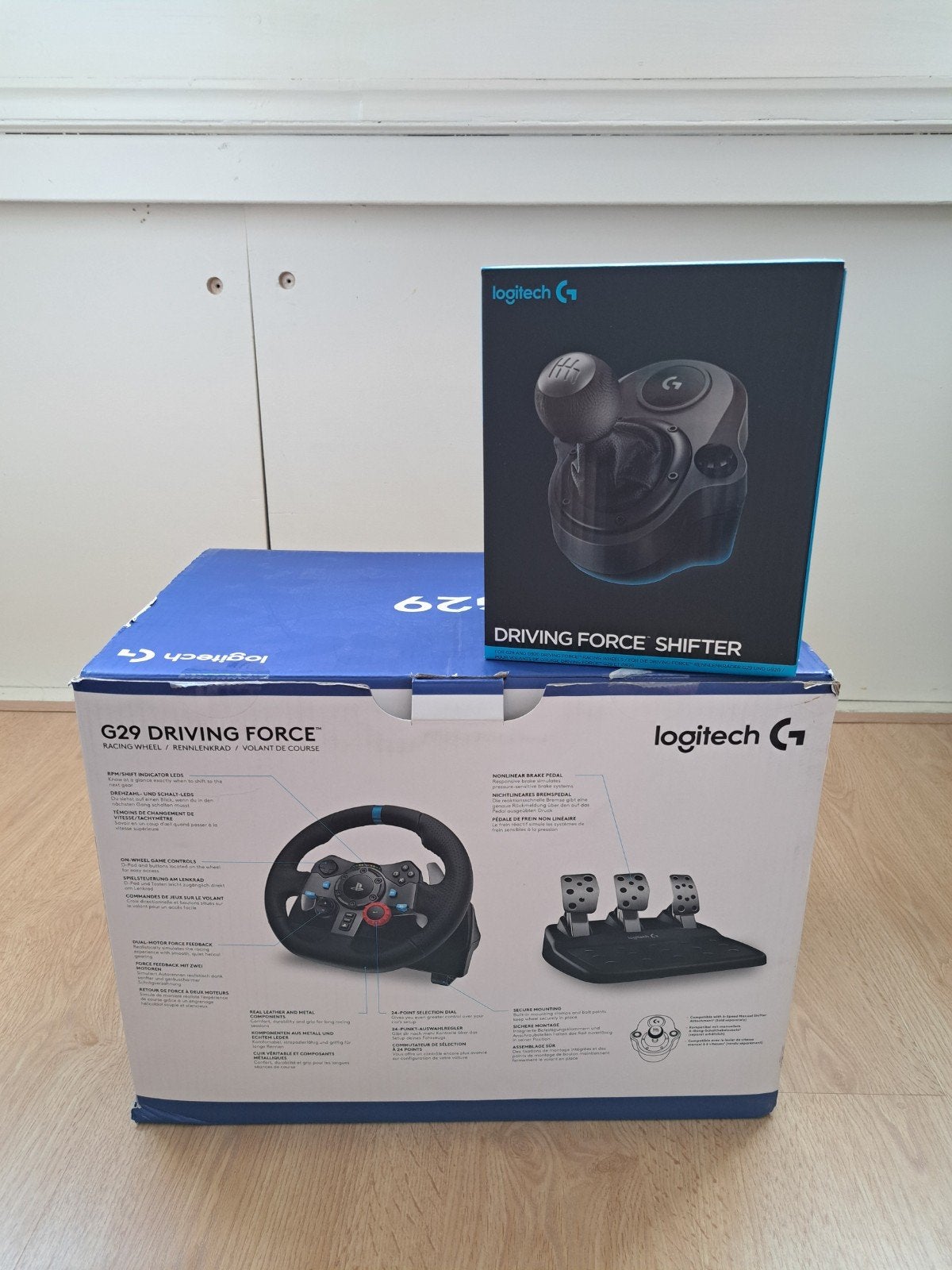 Logitech G29 Racestuur, pedalen & shifter, Ophalen, Racestuur, PlayStation, Zo goed als nieuw