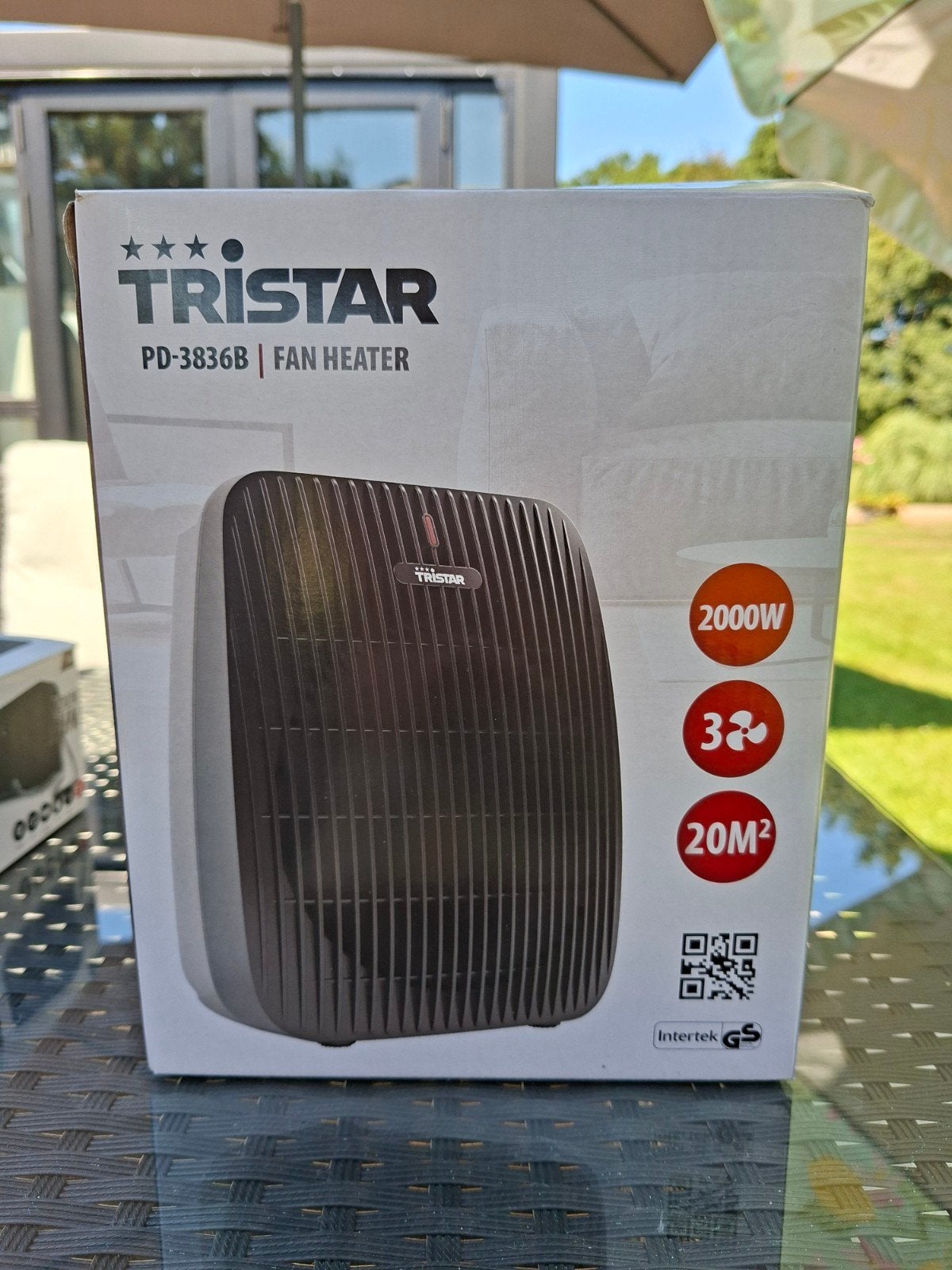 Tristar Fan Heater PD-3836B - Zo goed als nieuw, Ophalen of Verzenden, Zo goed als nieuw, 800 watt of meer, Overige typen