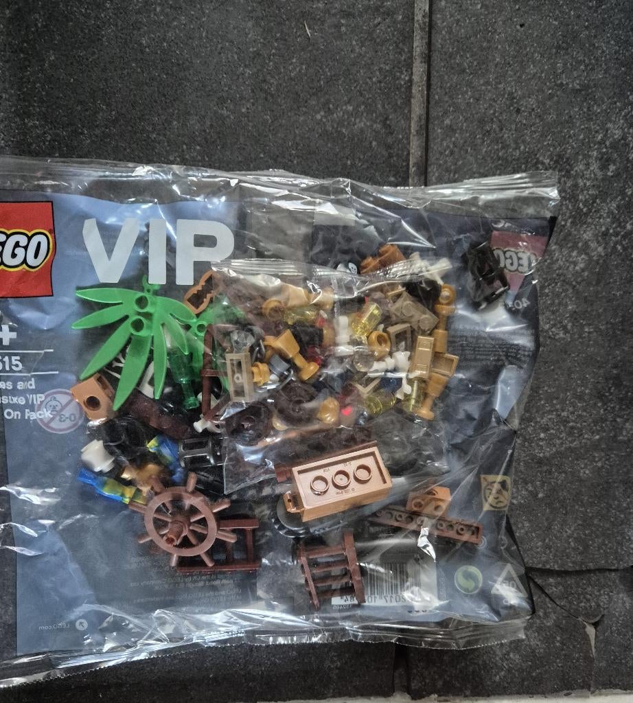 lego 40515 pirates and treasure vip add on pack poly bag, Kinderen en Baby's, Speelgoed | Duplo en Lego, Ophalen of Verzenden