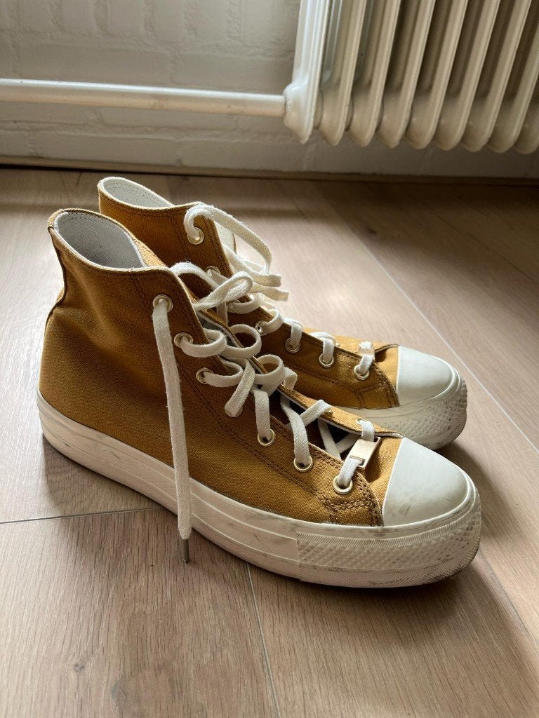 Converse All-Star sneakers maat 42,5, Geel, Ophalen of Verzenden, Converse All Stars, Sneakers of Gympen