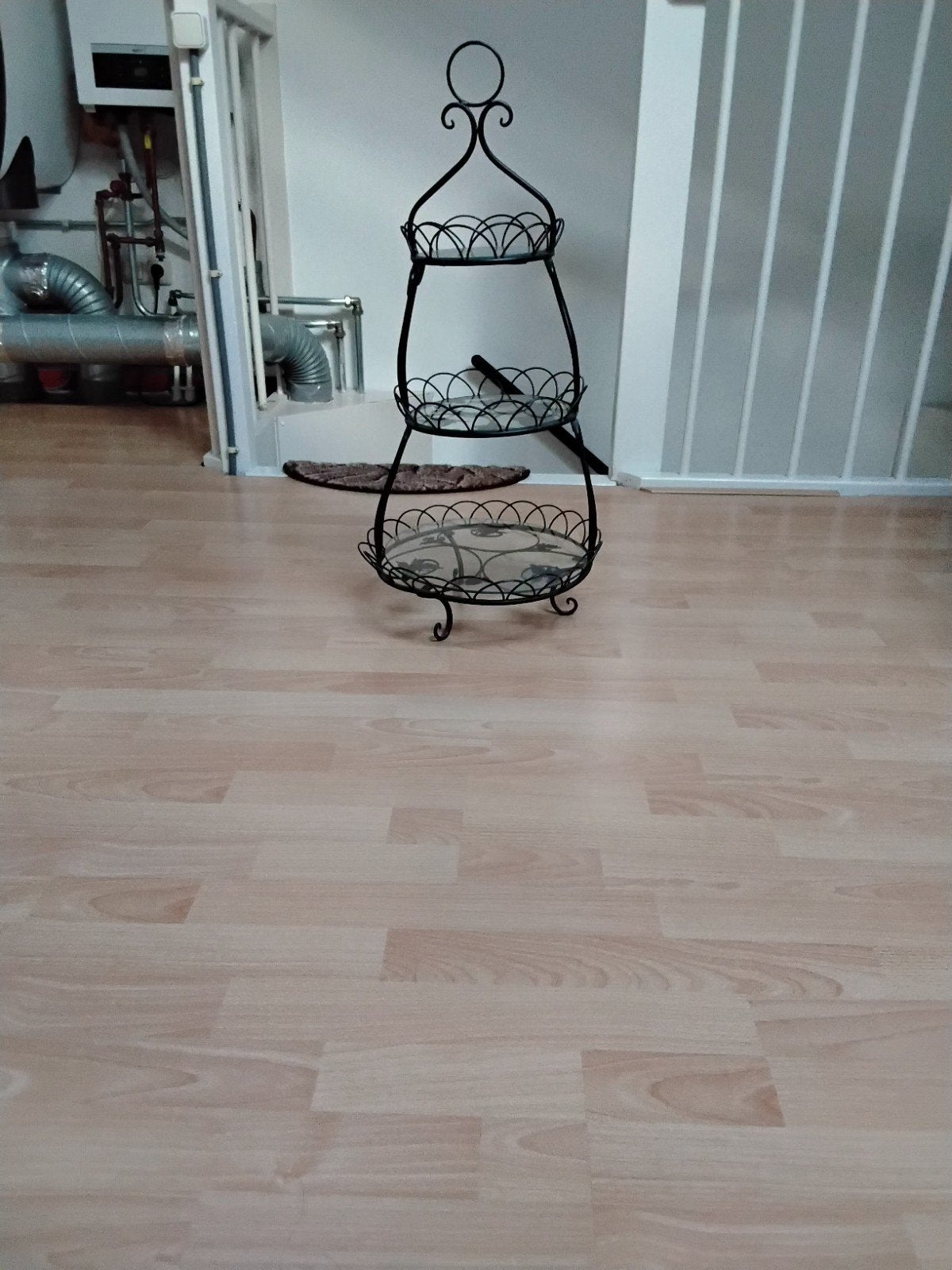 Etagere, Ophalen