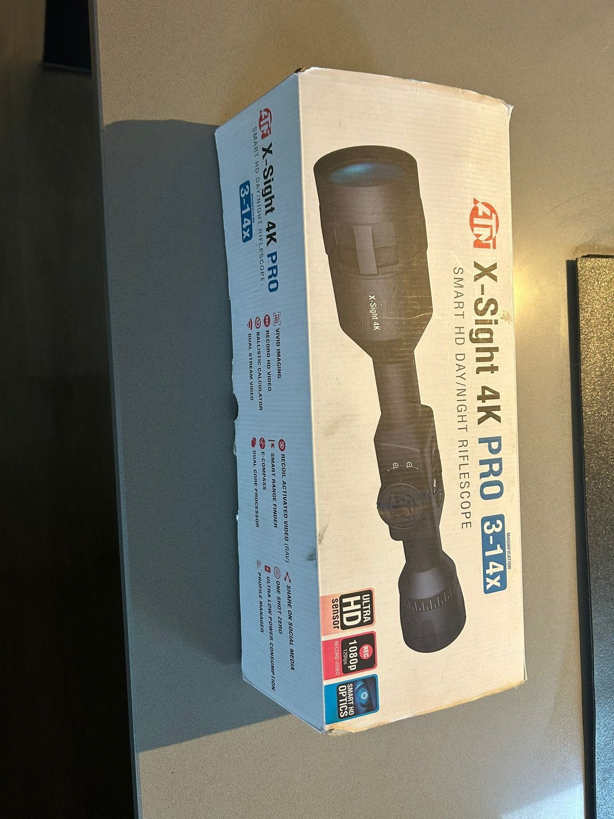 ATN dag en nachtzicht richtkijker 4k x-sight pro, Overige merken, Verzenden, Overige soorten, Minder dan 8x