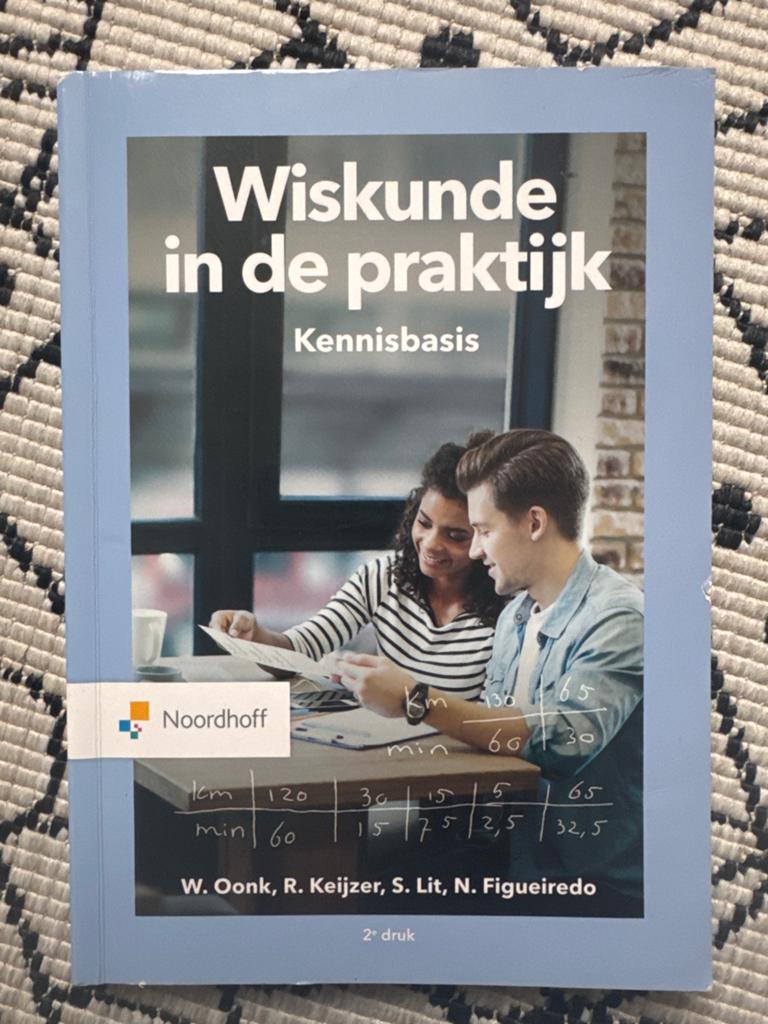 Wiskunde in de praktijk Kennisbasis - Noordhoff, Boeken, Ophalen of Verzenden, Beta, Zo goed als nieuw, HBO