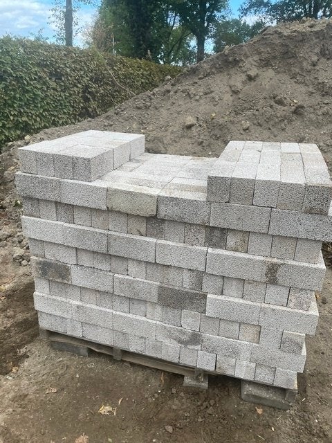 Betonstenen poralux, Ophalen, Nieuw, Beton