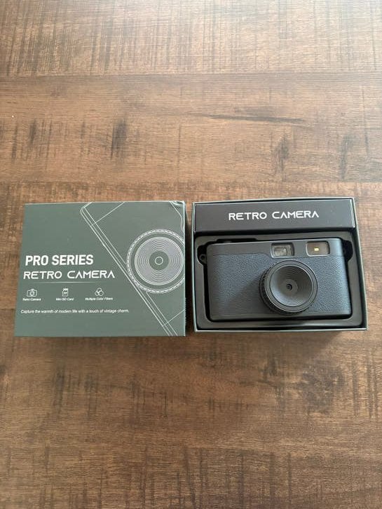 Schermvrije Digitale Camera - Retro Stijl & Compact, Ophalen, Nieuw, Compactcamera, Overige Merken