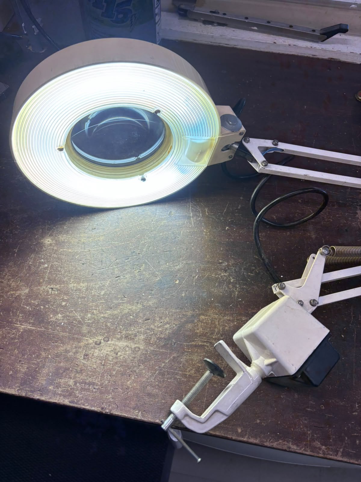 Loep lamp, Ophalen of Verzenden, Zo goed als nieuw, Kunststof, Overige typen