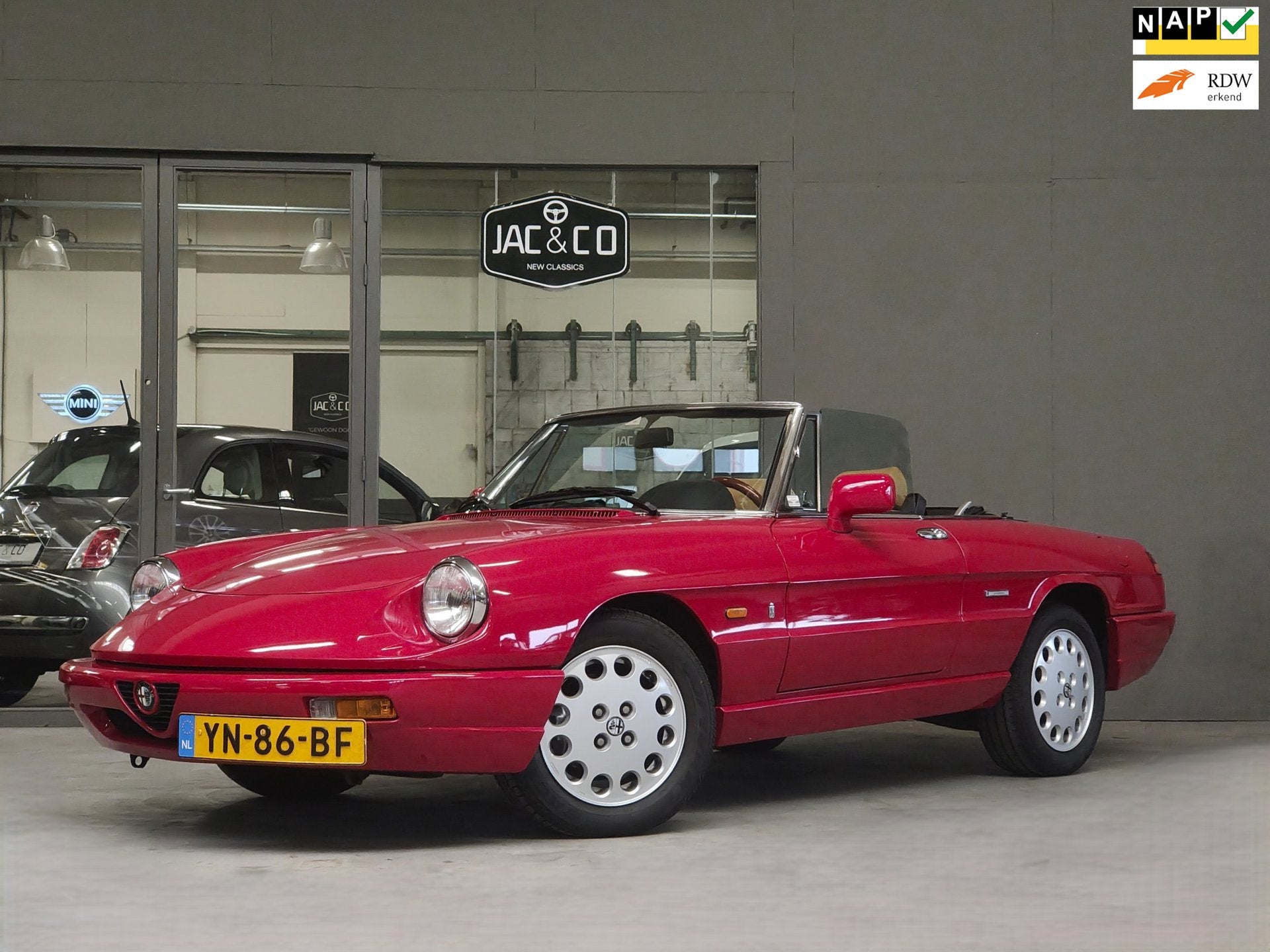 Alfa Romeo Spider 2.0 QV NAP Zeer nette staat, 1965 cc, Achterwielaandrijving, Gebruikt, Beige