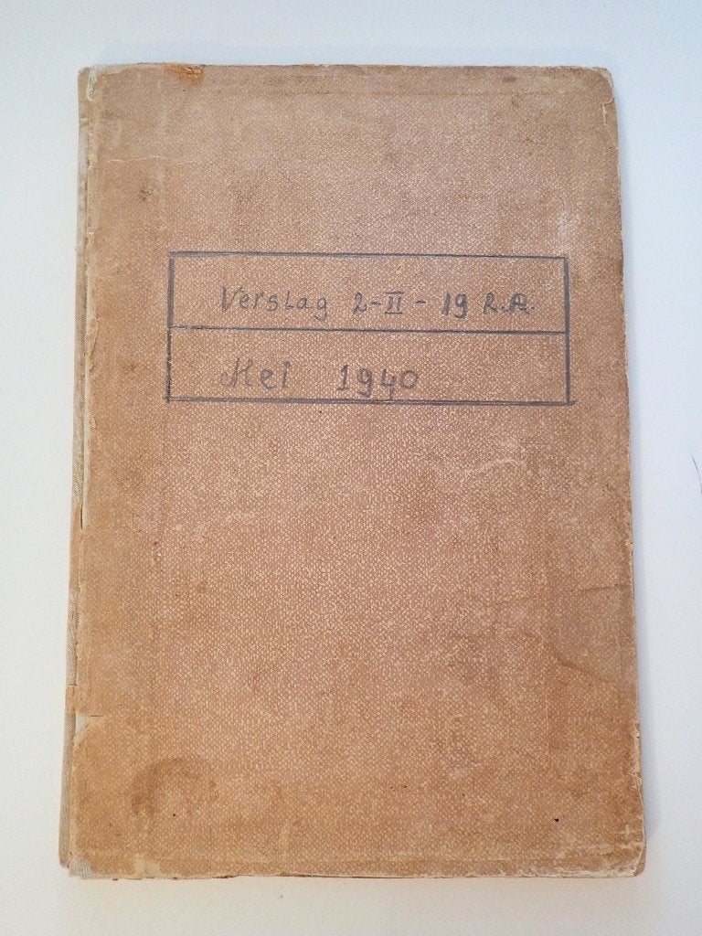 Verslag meidagen 1940 Grebbelinie, Ophalen of Verzenden, Landmacht, Nederland, Boek of Tijdschrift