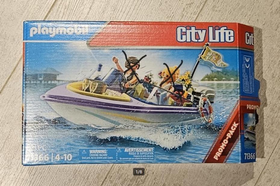 Playmobil 71366 huwelijks bootje met champagne & taart Nieuw, Ophalen of Verzenden, Nieuw, Los playmobil