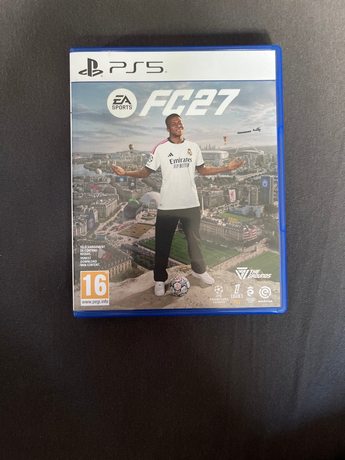 FC 27 Disc Editie PS5 - Zo goed als nieuw, Nieuw, Ophalen of Verzenden, Eén computer, Sport