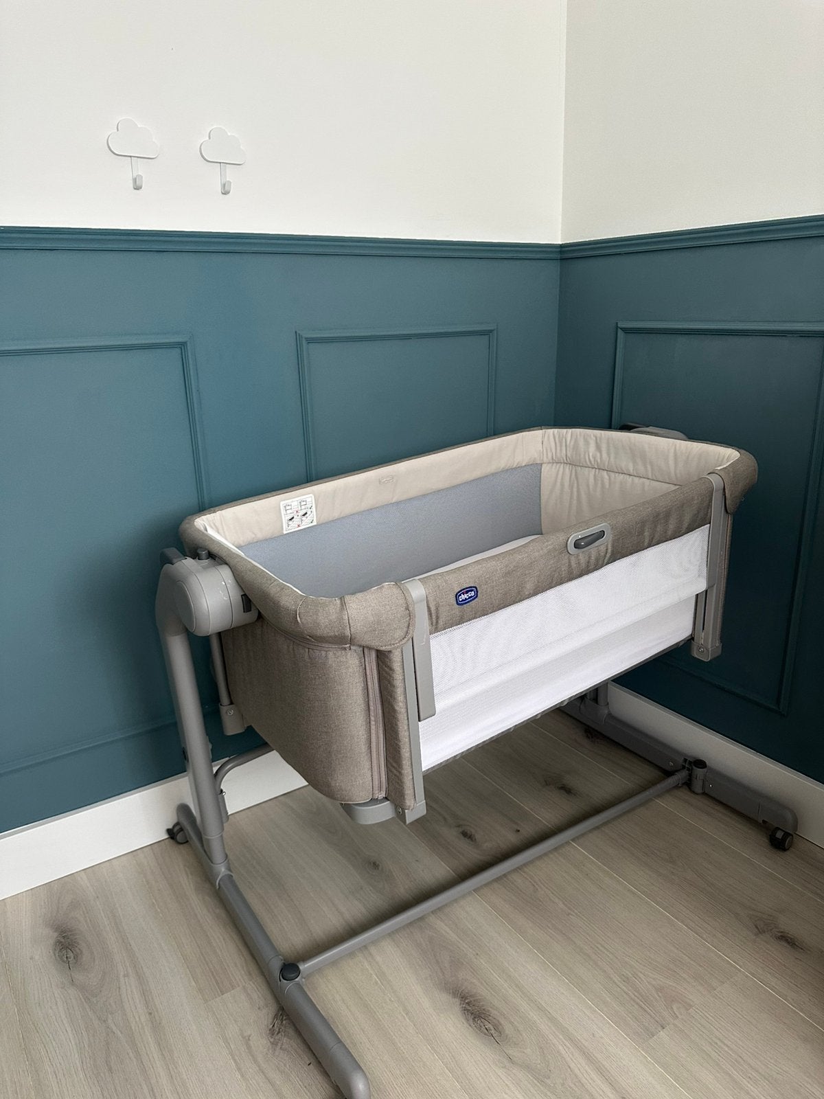 Co-sleeper inclusief 3 hoeslakens, Kinderen en Baby's, Babywiegjes en Ledikanten, Ophalen, Gebruikt, Overige typen