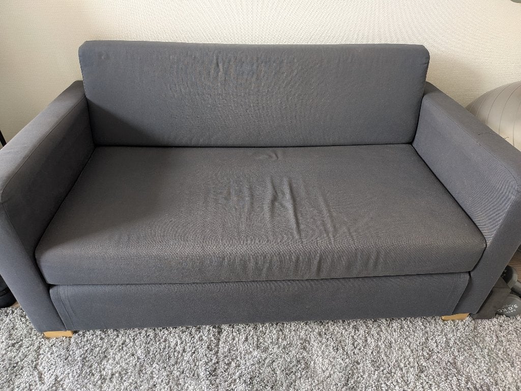 Ikea Solsta sofa 140cm convertible to bed, Ophalen, Gebruikt, Tweepersoons, 75 tot 100 cm