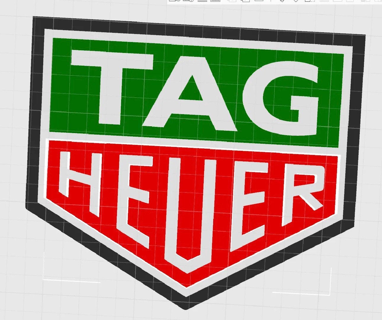 Tag Heuer Led Reclame 26 x 24 cm, Verzamelen, Merken en Reclamevoorwerpen, Verzenden, Nieuw, Lichtbak of (neon) lamp