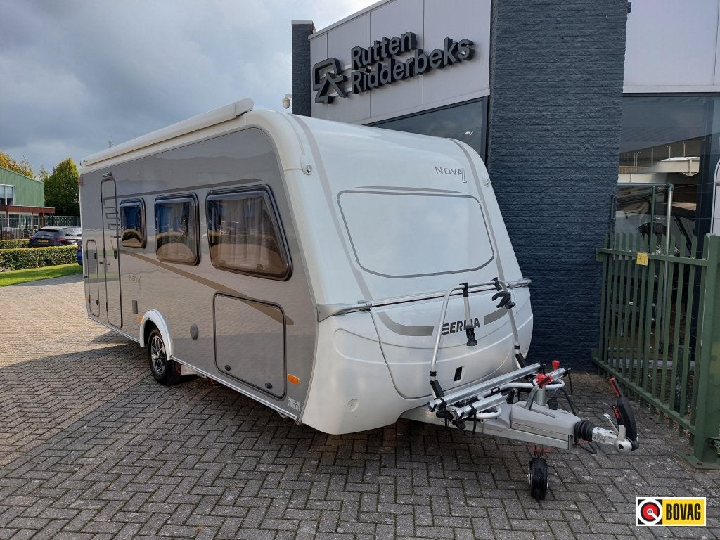 Eriba Nova Light 515, Standaardzit, Bedrijf, Fietsenrek, Dwarsbed