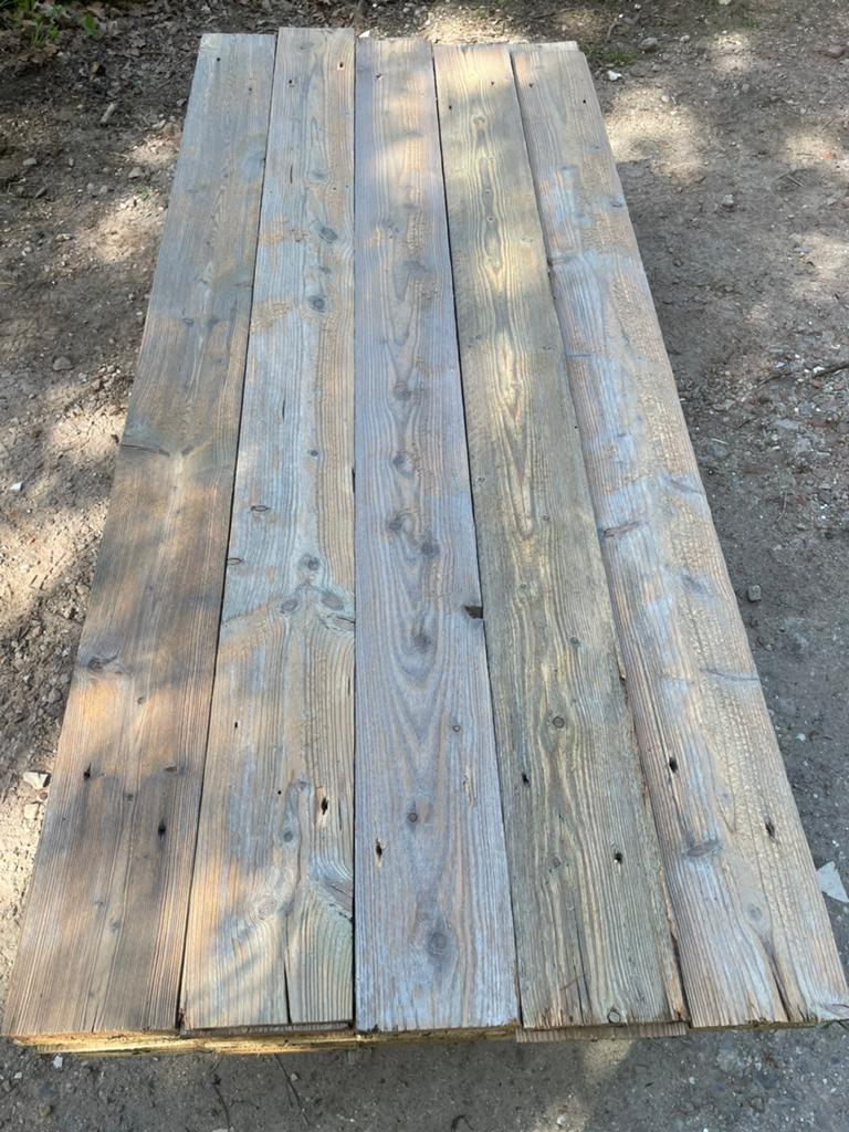 Barnwood planken geborsteld, Ophalen, Zo goed als nieuw, 250 cm of meer, Planken