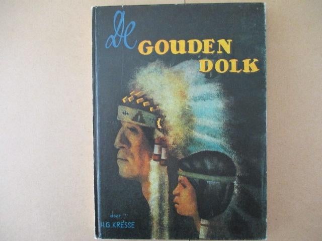 w0115 de gouden dolk - kresse hc, Eén stripboek, Ophalen, Gelezen