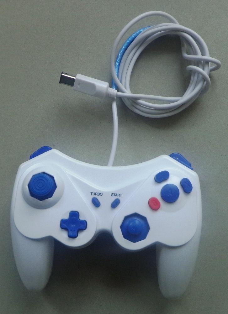 Controller voor de Nintendo GameCube, Spelcomputers en Games, Spelcomputers | Nintendo GameCube, Zo goed als nieuw, Wit, Met 1 controller