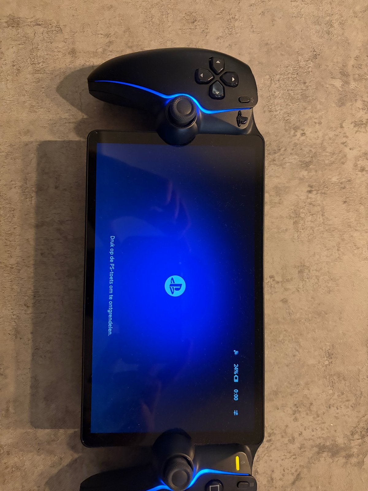 Sony PlayStation Portal Handheld met schermbescherming