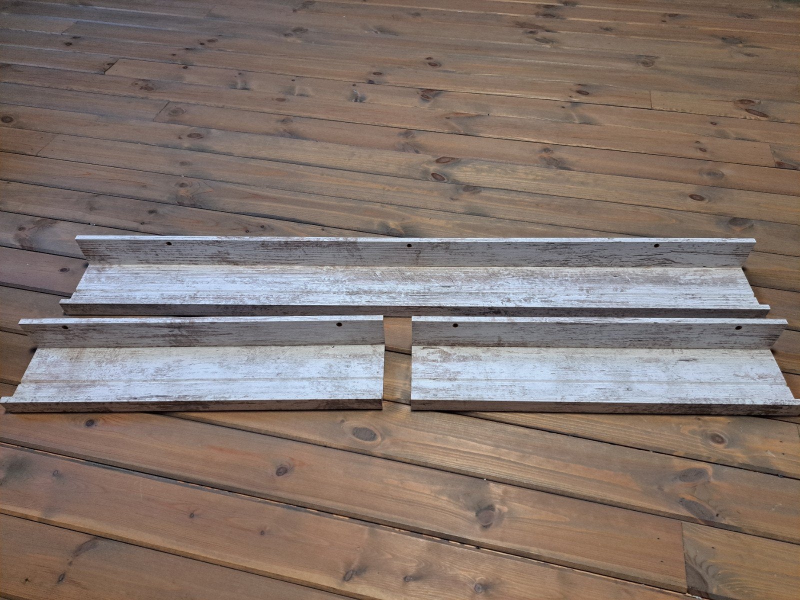 Ikea schilderijwandplanken 3 stuks, Wandkapstok, Ophalen of Verzenden, Zo goed als nieuw, Minder dan 100 cm