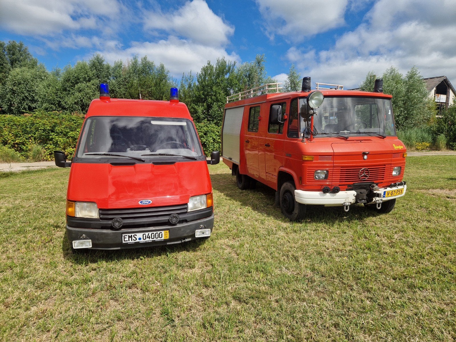 brandweer campers belastingvrij, Caravans en Kamperen, Campers, Particulier, Dethleffs, Ophalen of Verzenden
