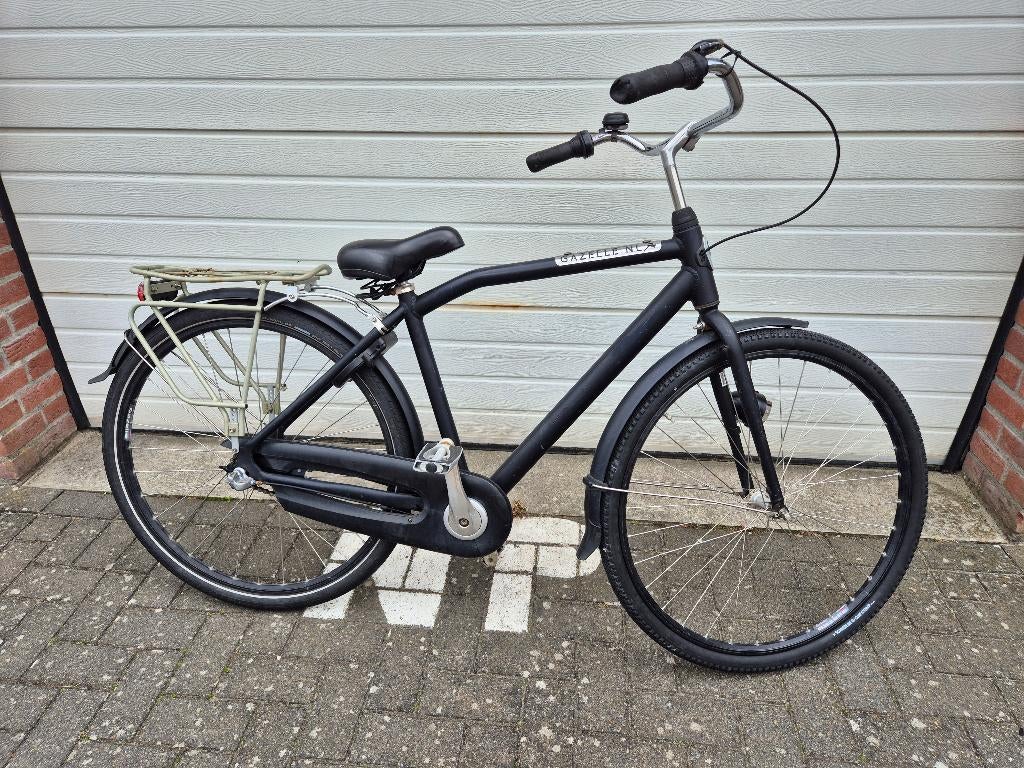 Stoere jongensfiets Gazelle, Ophalen, Gebruikt, 26 inch of meer, Versnellingen