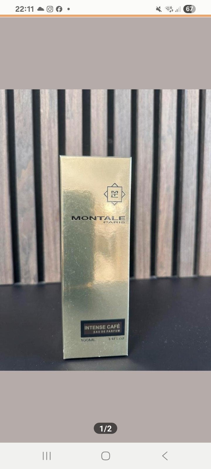 Montale paris intense  café eau de parfum, Sieraden, Tassen en Uiterlijk, Ophalen of Verzenden, Nieuw