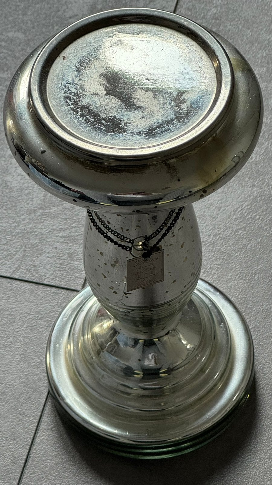 Te koop Riviera Maison Mezzo Kandelaar., Ophalen, Rivièra Maison, Zilver, Glas