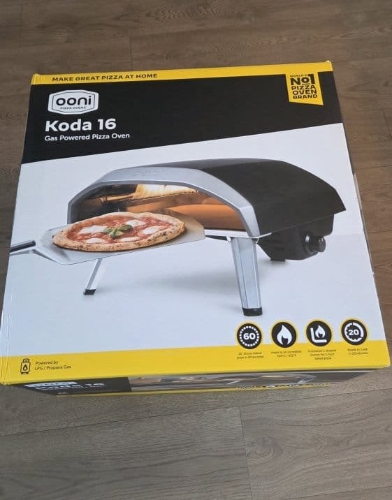 Ooni Koda 16 Gas Pizza Oven - Nieuw in doos, Tuin en Terras, Pizzaovens, Nieuw, Ophalen