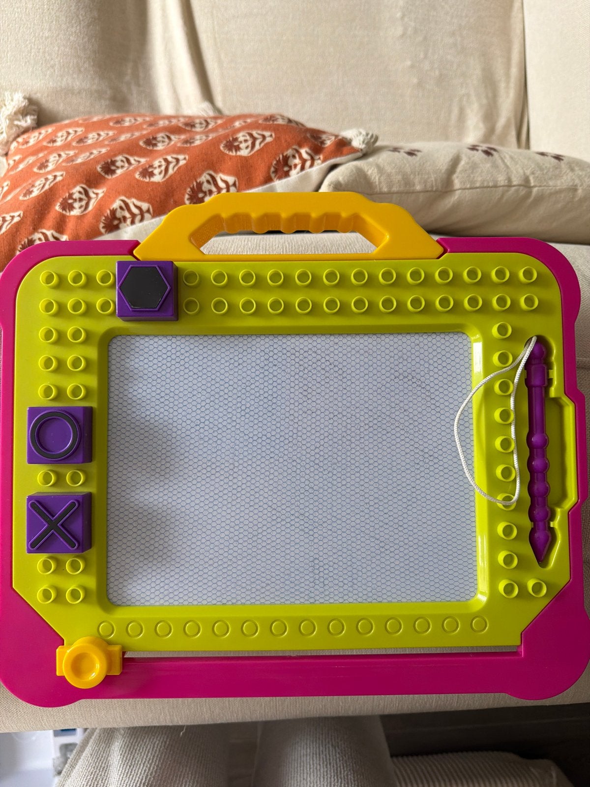 Magnetisch Tekenbord voor Kinderen - Kleurrijk en Draagbaar, Ophalen of Verzenden, Gebruikt, Overige typen