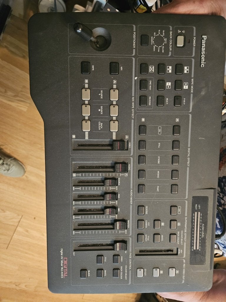 Panasonic WJ-AVE5 Digital AV Mixer, Ophalen, Gebruikt, Video