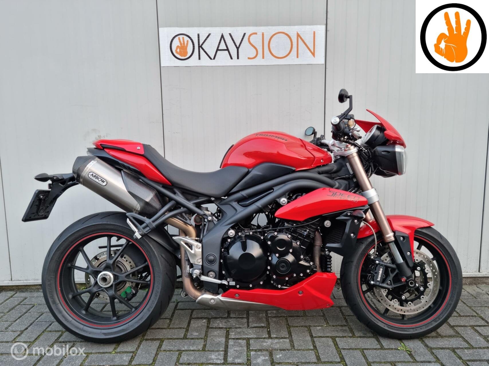 Zeer nette Triumph Speed Triple 1050 ABS (bj 2014) 135pk!, Motoren, Motoren | Triumph, Bedrijf, 1050 cc, Meer dan 35 kW, Toermotor
