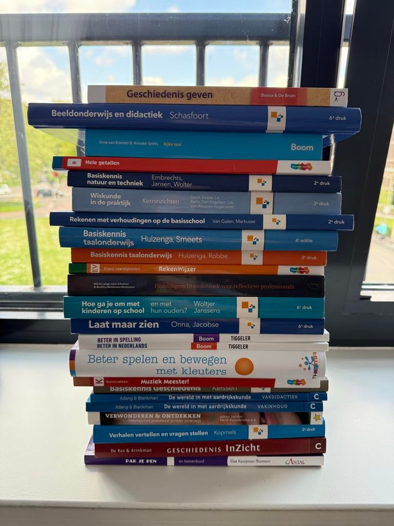 Studieboeken voor de PABO, Boeken, Ophalen of Verzenden, Zo goed als nieuw, School, Studie en Wetenschap