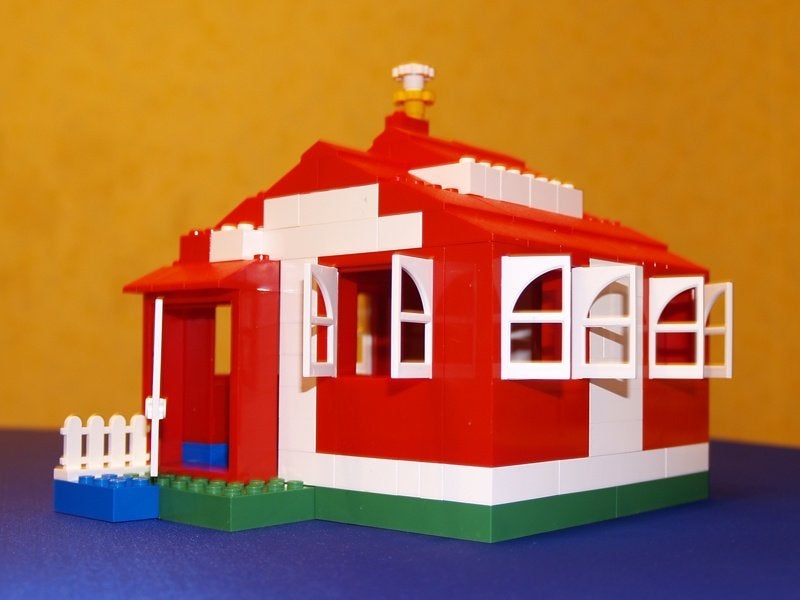 lego Set 5477 LEGO Classic Huis bouwen, Ophalen of Verzenden, Gebruikt, Complete set, Lego