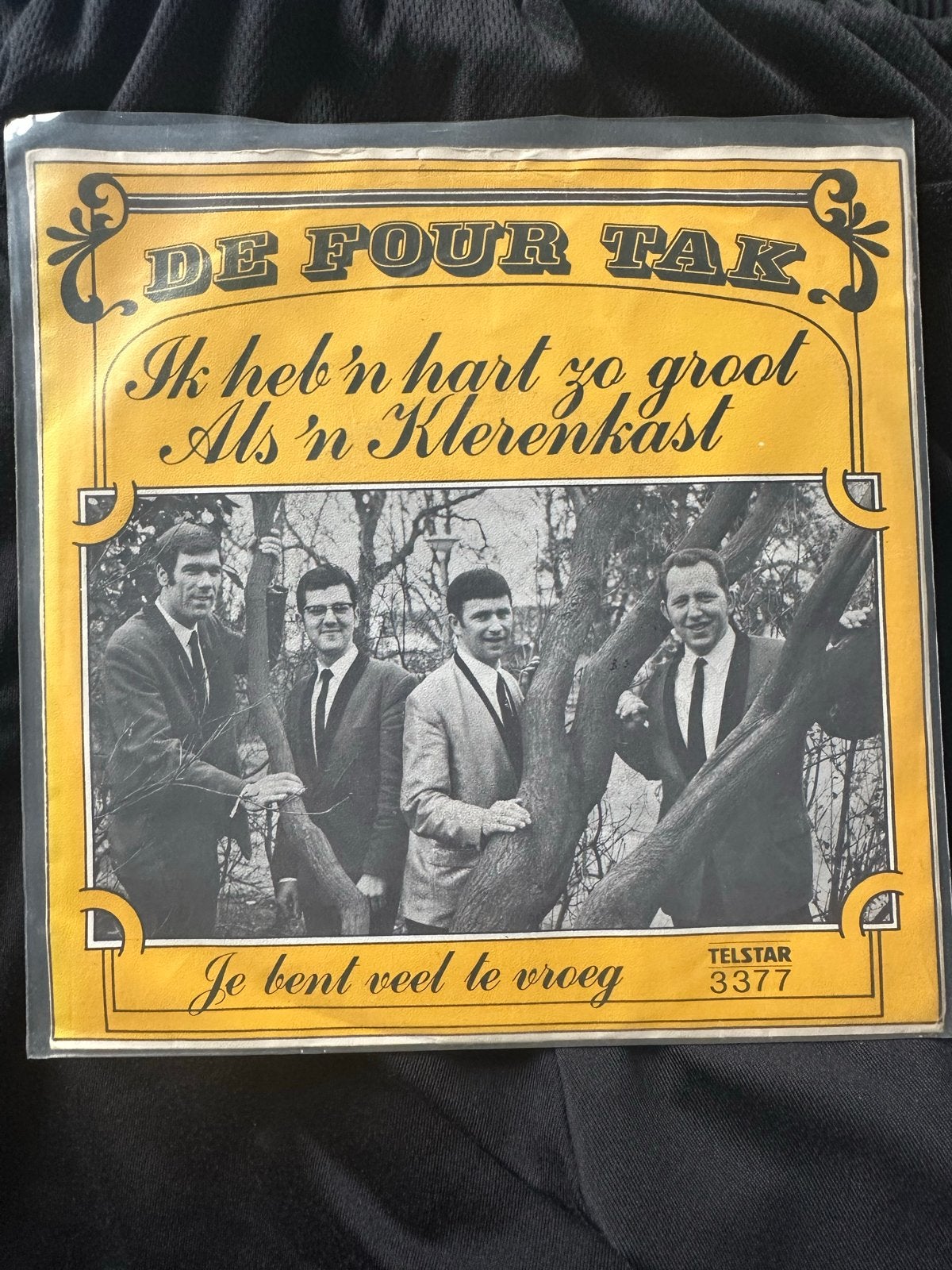 De Four Tak - Ik heb 'n hart zo groot als 'n klerenkast, Ophalen of Verzenden, Gebruikt, 7 inch, EP
