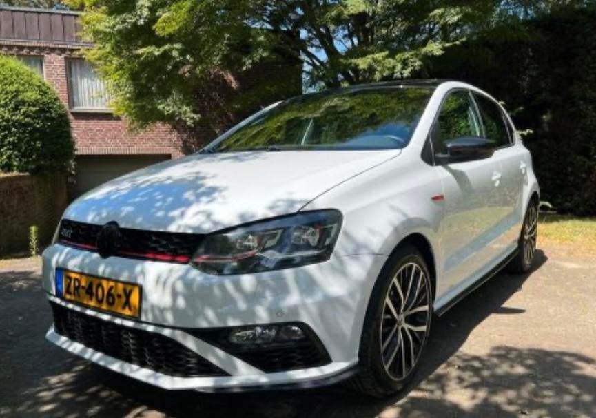 Volkswagen Polo GTI DSG - 1.8 TSI - Pano - Nieuwe APK, Auto's, Wit, 1180 kg, Particulier, 1100 kg