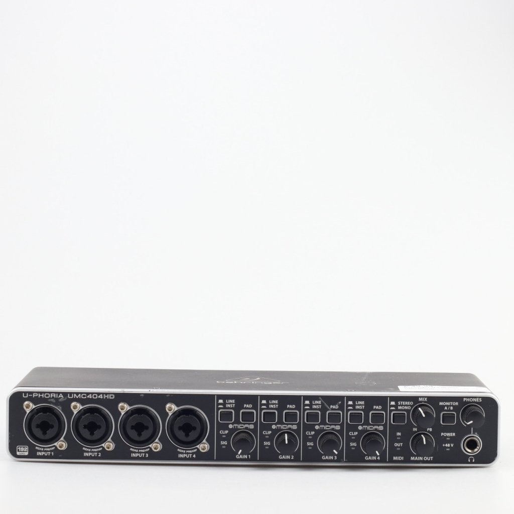 Behringer U-PHORIA UMC404HD, Behringer, Zo goed als nieuw, Support@behringer.com, Behringer (Music Tribe)
MusikhausstraÃŸe 1
94060 Pocking
Germany