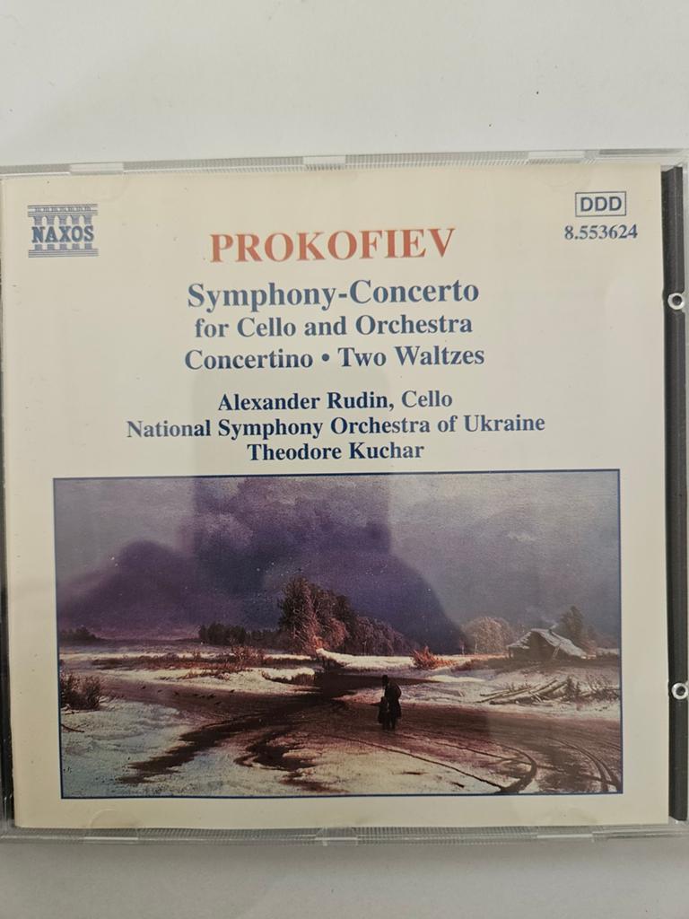 Prokofiev: Symphony-Concerto, Concertino, Two Waltzes CD, Ophalen of Verzenden, Modernisme tot heden, Zo goed als nieuw, Orkest of Ballet
