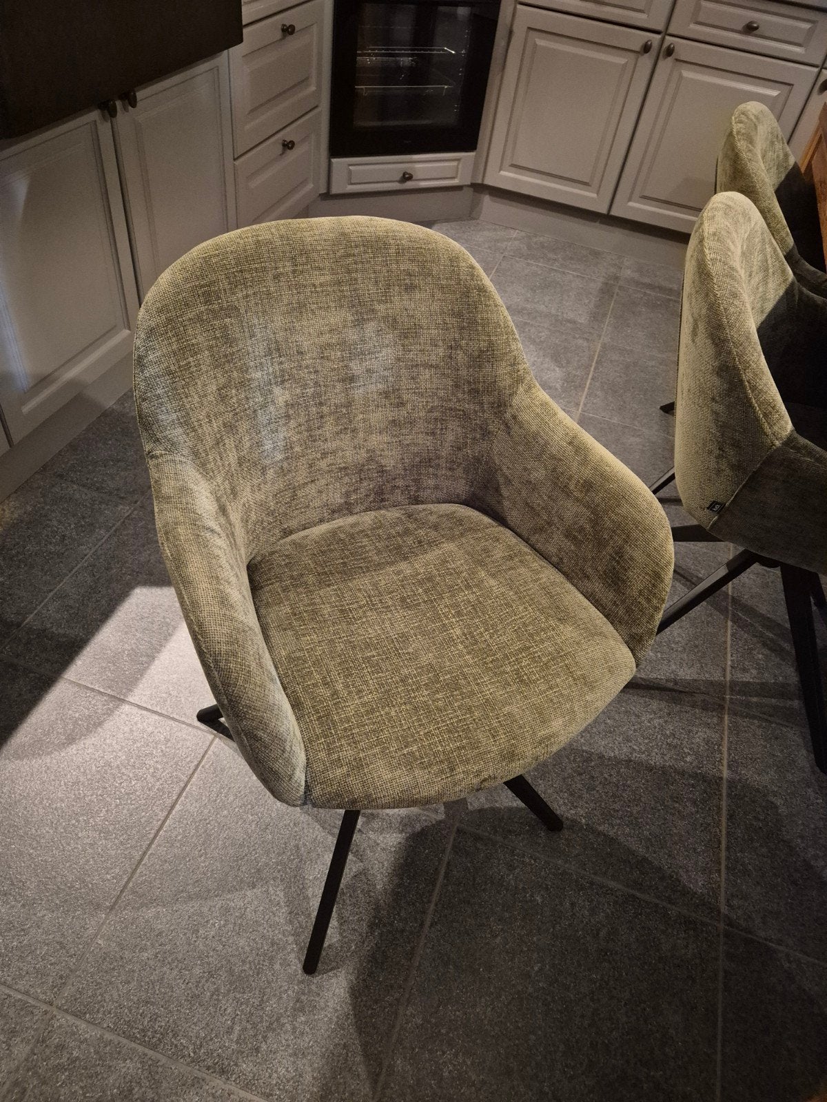 Kick draaistoelen 6 stuks in nieuwstaat!!, Ophalen, Modern, Robuust, Overige materialen, 100 tot 150 cm