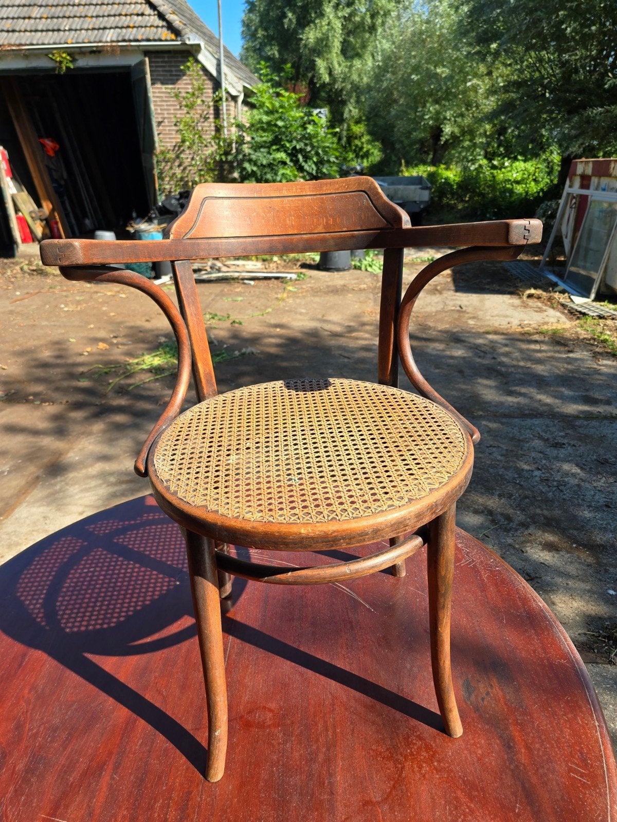 Div.  antieke meubels: secretaire, hoekkast, ladekast, stoe, Ophalen