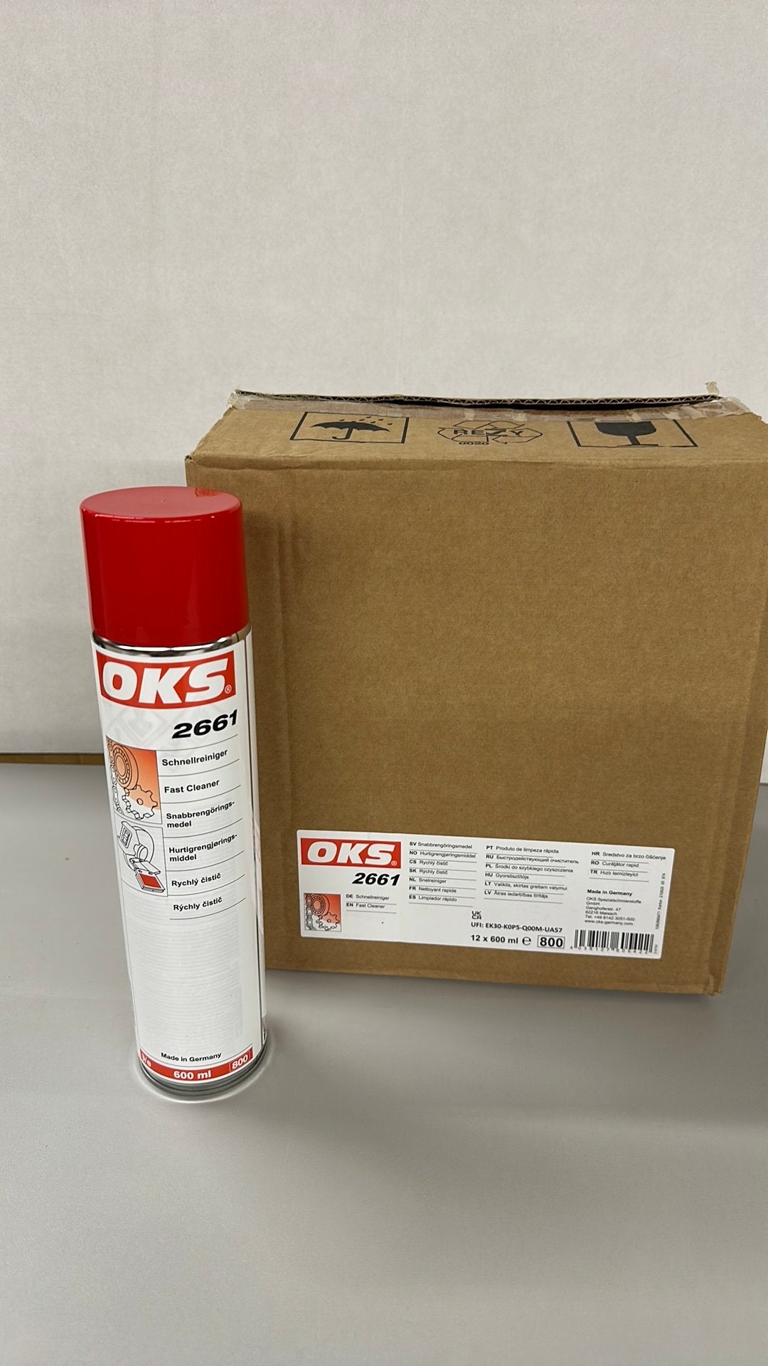 6x OKS 2661 Snelreiniger 600ml - Industriële Reiniger, Verzenden