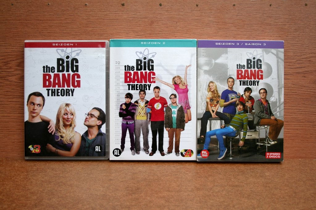 the big bang theory season 1 t/m 3, Alle leeftijden, Ophalen of Verzenden, Zo goed als nieuw, Komedie