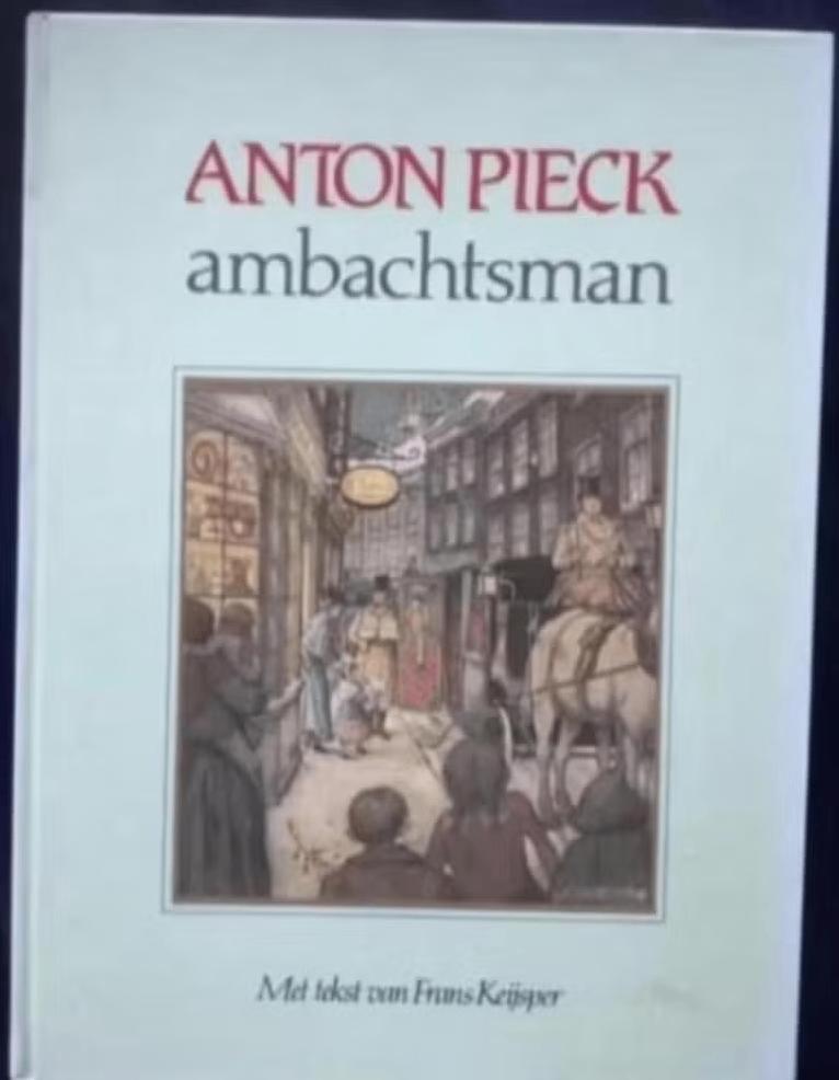 Anton Pieck Ambachtsman; tekst Frans Keijsper; 9060912772, Ophalen of Verzenden, Zo goed als nieuw