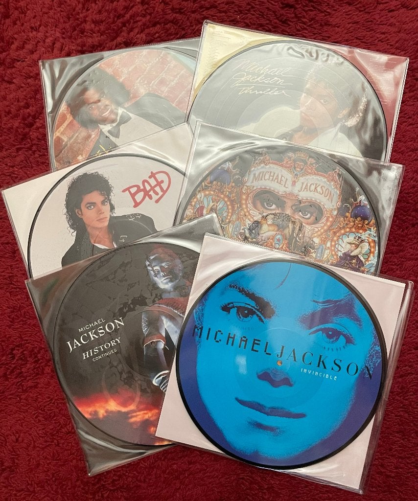 MICHAEL JACKSON - 6 x picture disc, LP, Pop, Ophalen of Verzenden, Picture disc