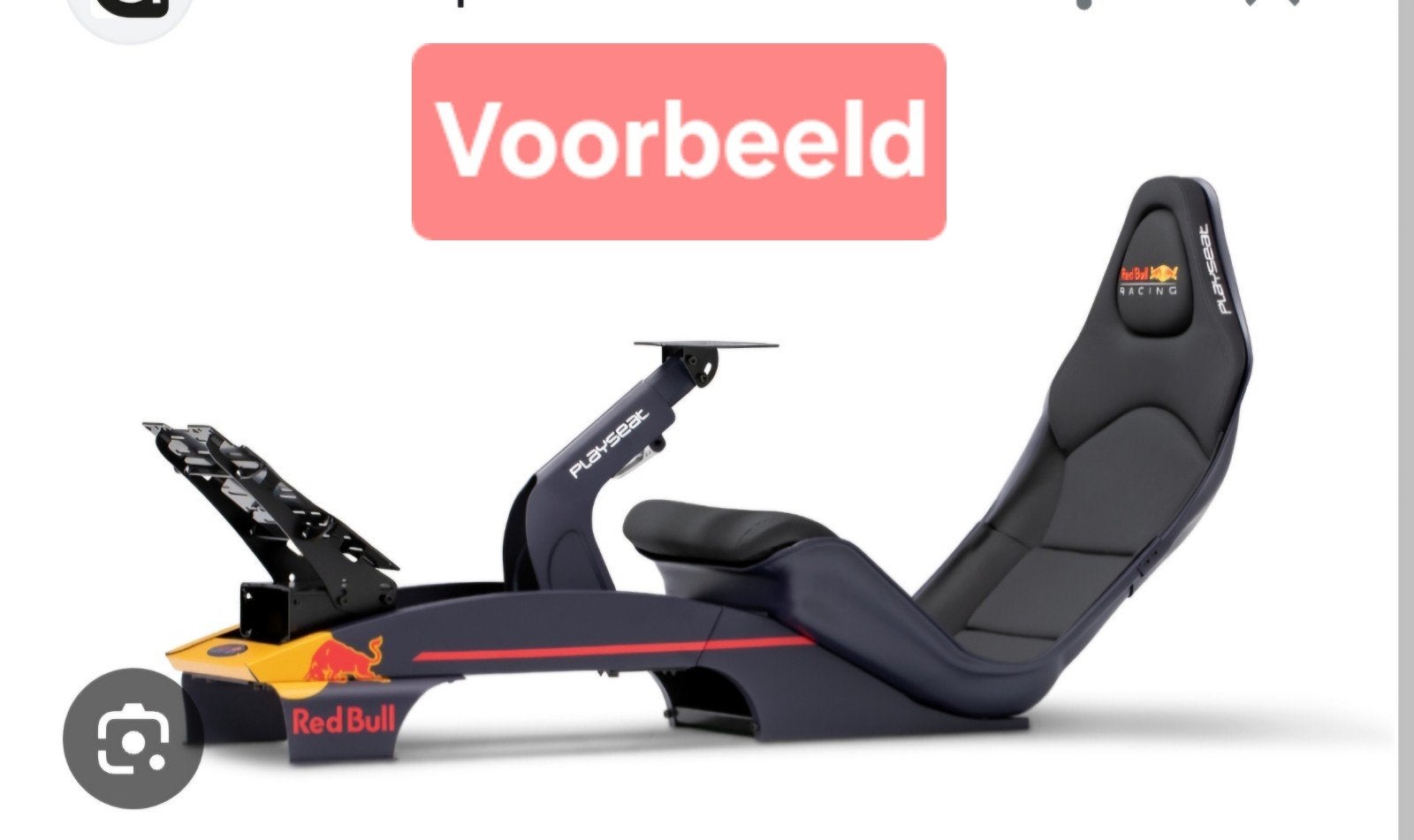 Playseat sim setup Thrustmaster ,Redbull, Ophalen, Zo goed als nieuw, Controller
