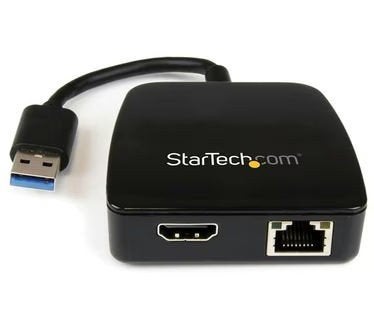 StarTech USB31GEHD (zwart) USB/HDMI/Ethernet Hub, Computers en Software, Dockingstations, Laptop, Nieuw, Ophalen of Verzenden