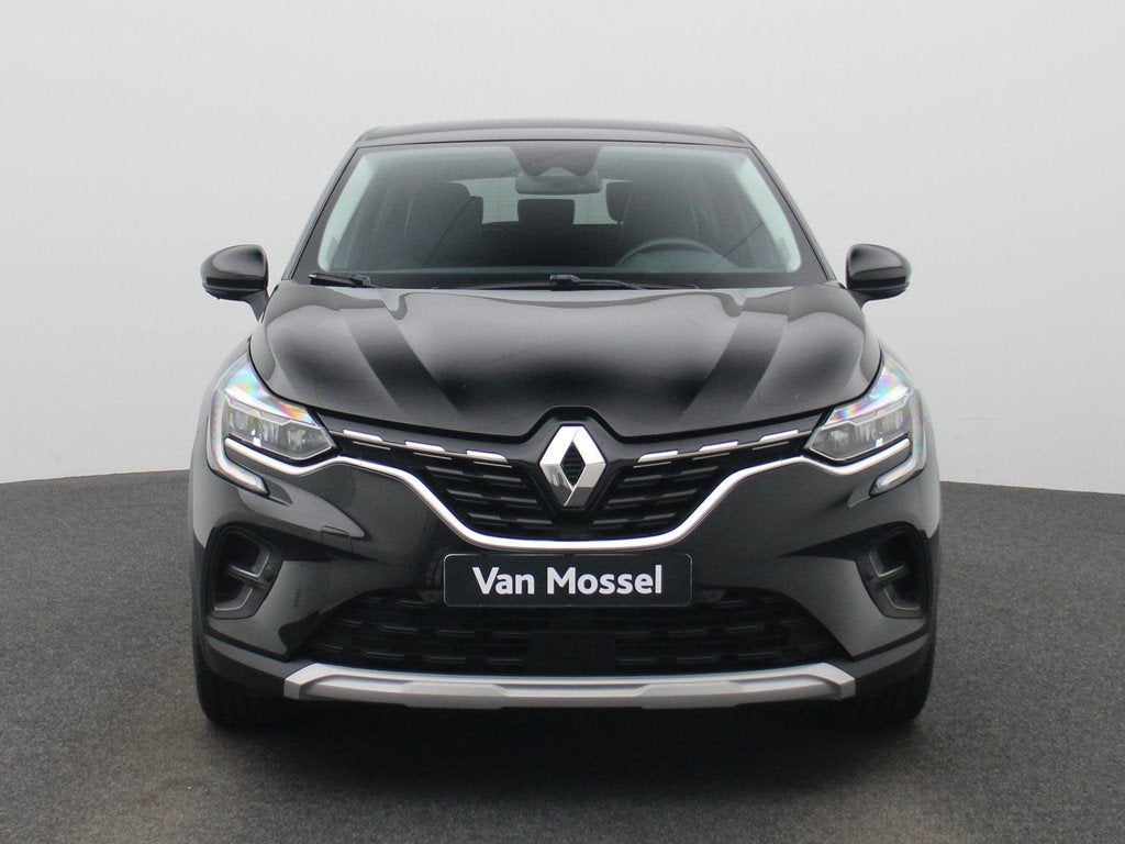 Renault Captur 1.6 E-Tech full hybrid 145 techno | Camera |, Auto's, Renault, Gebruikt, 4 cilinders, 715 kg, Zwart