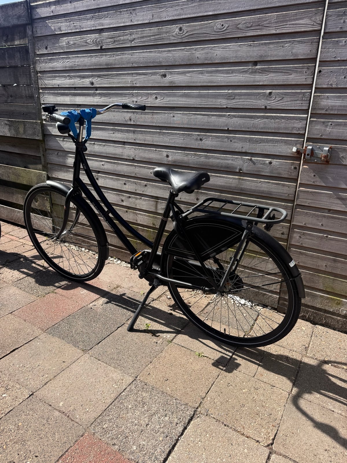 Cumberland Damesfiets - Zwart, Goede Staat, Overige merken, Velgrem, Ophalen of Verzenden, 53 tot 56 cm