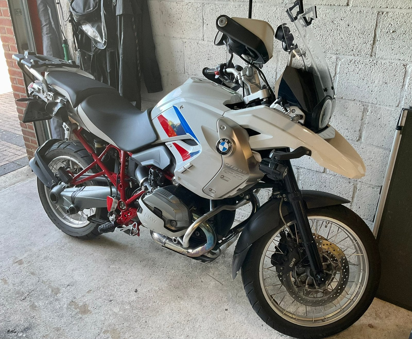 BMW R 1200 GS Rallye bj.2012 weinig km, Motoren, Handvatverwarming, Occasion, Motorrijbewijs A, 1170 cc